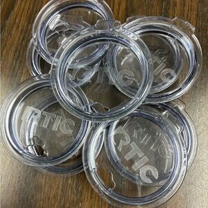RTIC Clear Replacement Tumbler Lids - Several in 2 sizes